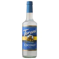 Torani Sugar Free Coconut Syrup (750 mL), G-Coconut-sf