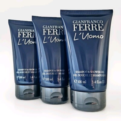 Gianfranco Ferre L' Uomo 300 ml Shampoo & Shower Gel ( 3x 100 ml )