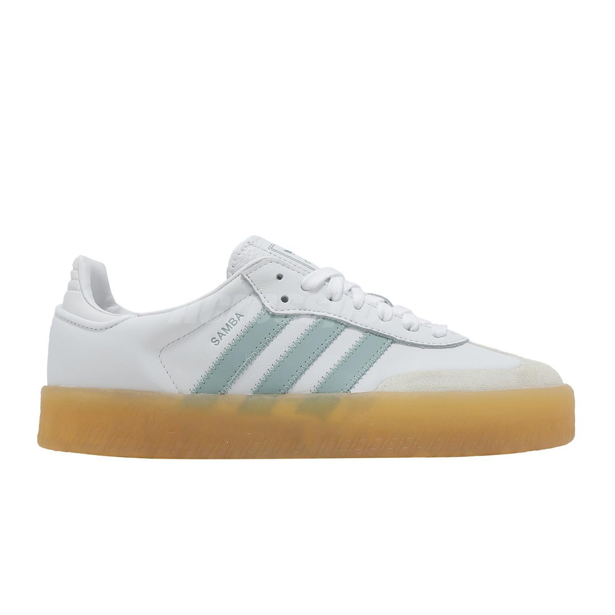 adidas Originals Sambae W White Wonder Blue Gum Women Casual Shoes