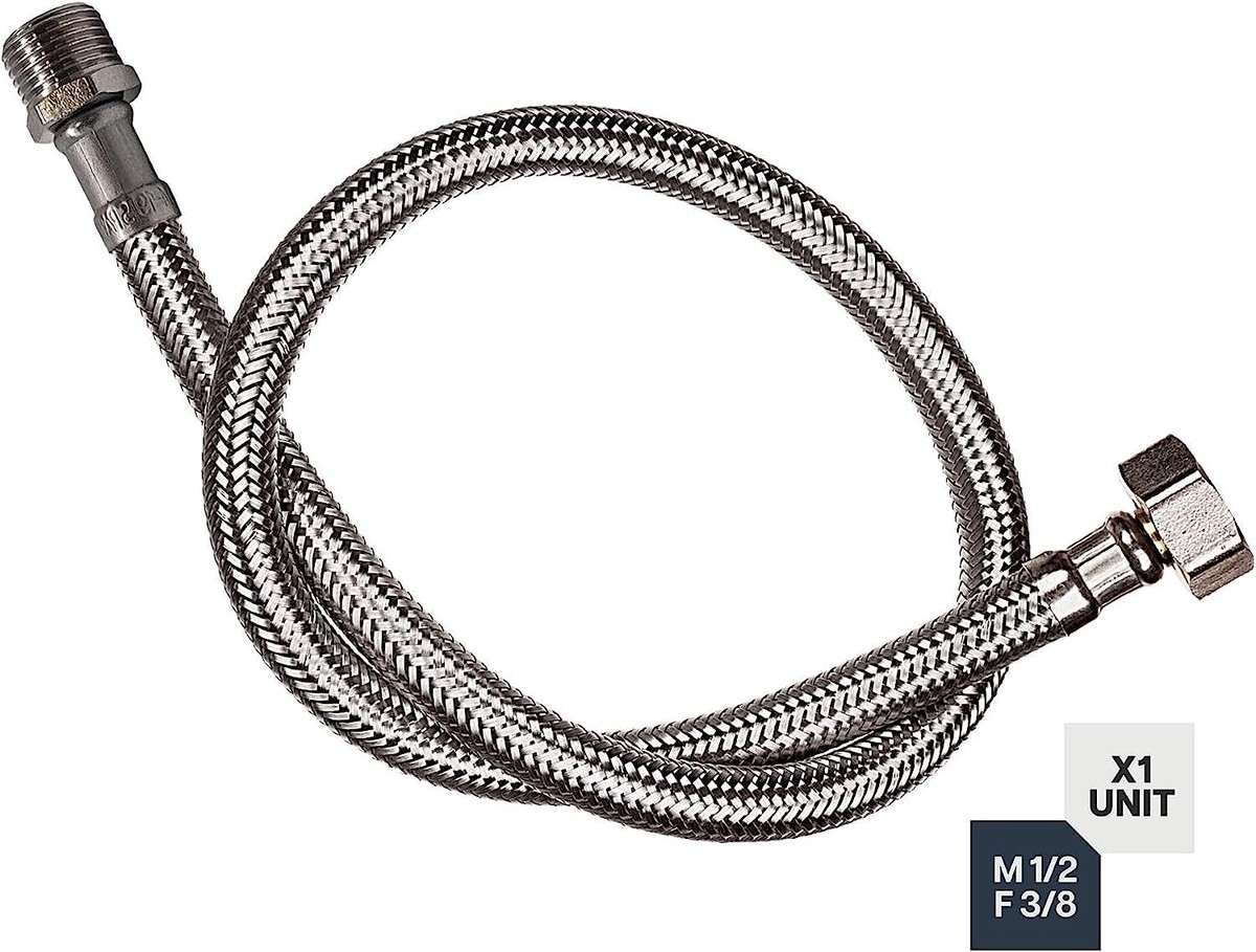 DOJA Industrial Latiguillo de Grifo Flexible Macho/Hembra M 1/2