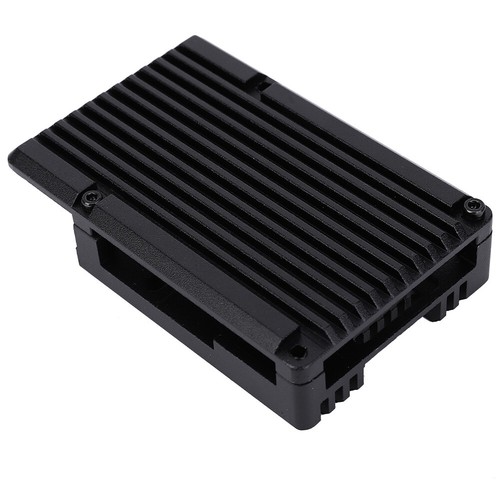 Motherboard Shell Box Black Aluminium Alloy Fit For RaspberryPi 3 Model B 2b 3b - Afbeelding 2 van 9