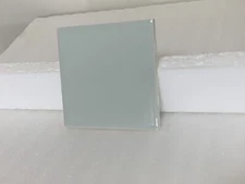 VINTAGE NEW DALTILE Ceramic 4 1/4" X 4 1/4" Green SAGE #0140   GLOSS