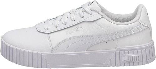 Girls Puma Carina 2.0 Jelly Bean White Pink Big Kids Youth 399171