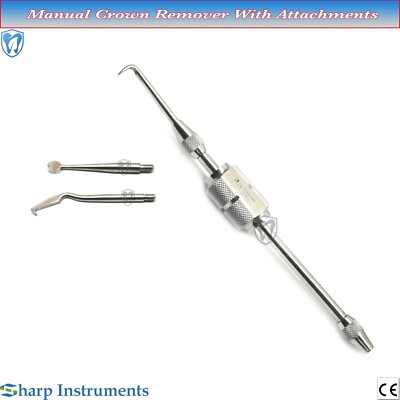 Schein Morrell Rimuovi Corona/Ponte Manuale In Acciaio Inox - Foto 5