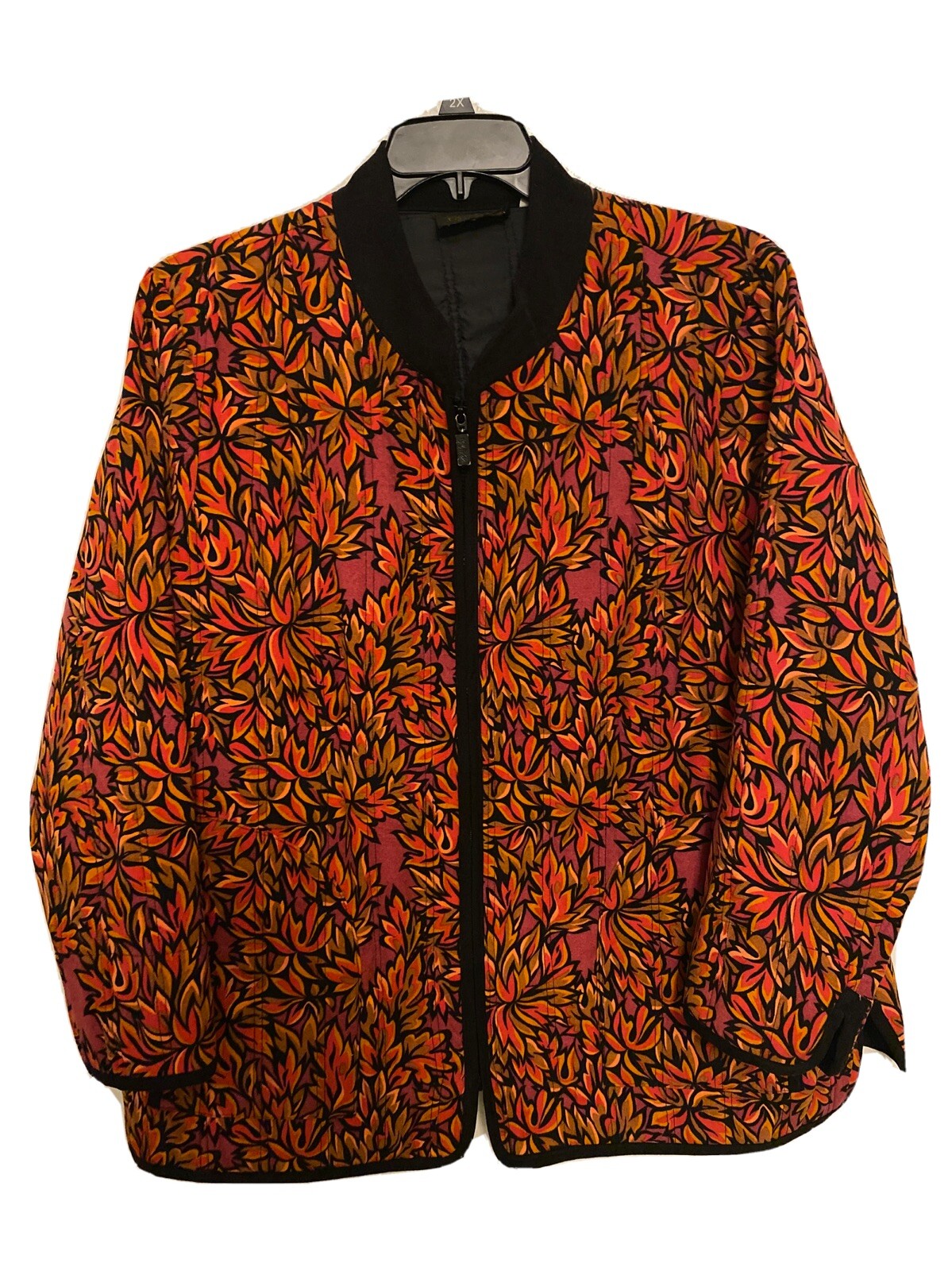 BOB MACKIE WEARABLE ART JACKET 2XL - image 1