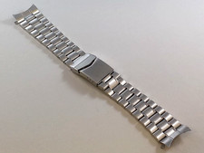 Cinturino in acciaio Inox tipo Omega Speedmaster ansa curva 24mm