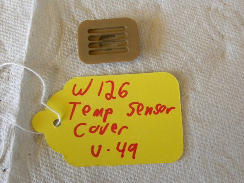 Mercedes Benz W126 Temperature Sensor Cover Palomino Climate Control trim sender - Picture 4 of 6