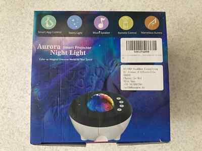 Aurora LED Sternenhimmel Projektor WLAN Galaxy Nachtlicht Bluetooth Musikplayer