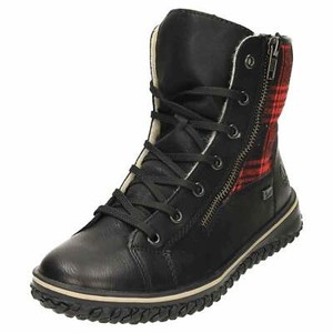 rieker wool lined ankle boot
