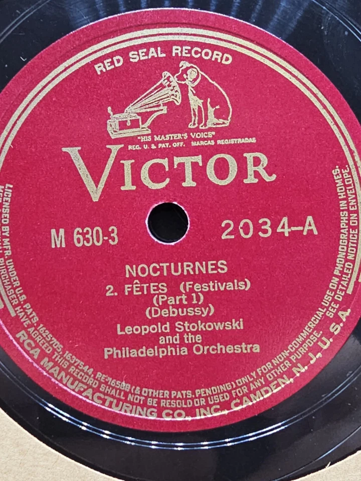 Leopold Stokowski, The Philadelphia Orchestra Debussy Nocturnes, M 630 Albums - Image 4 of 4
