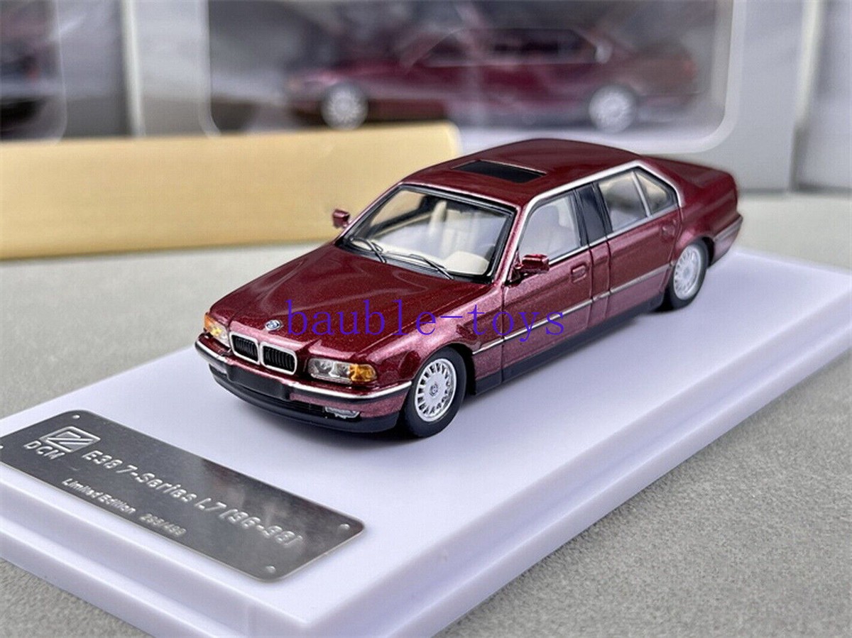 DCM 1/64 Scale 7 Series E38 Red 1996-98 Diecast Car Model Toy Gift