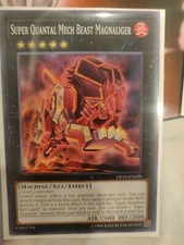 Super Quantal Mech Beast Magnaliger OP10-EN020 Common NM Yugioh Card