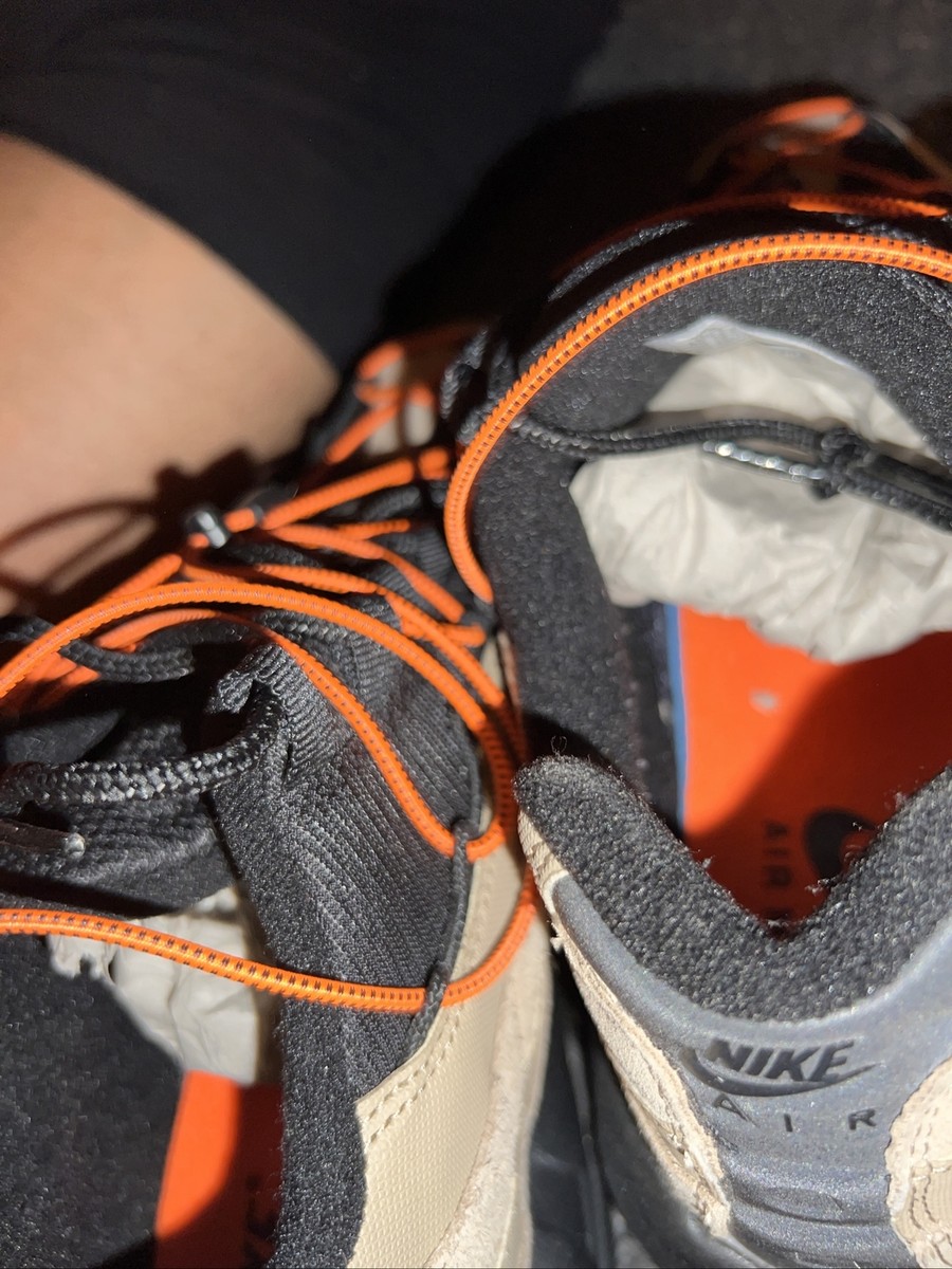 nike air max 95 khaki black total orange