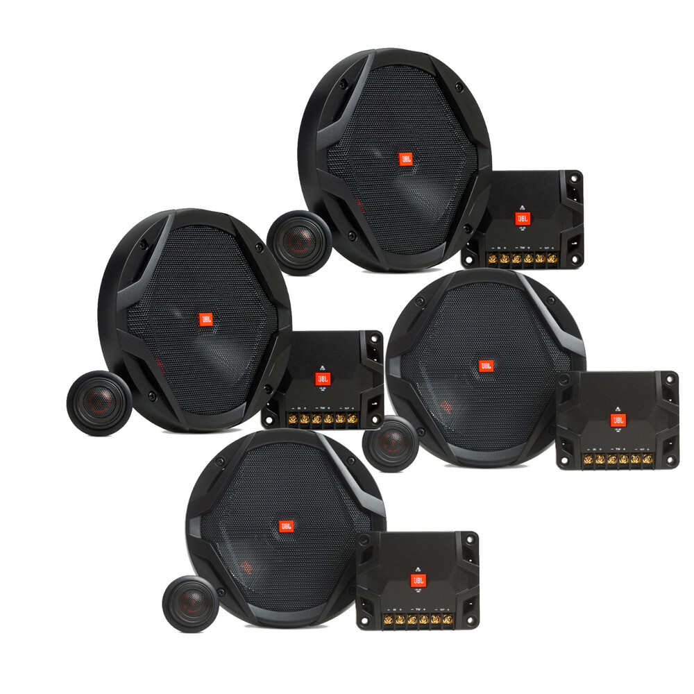 2-Pairs) JBL GX608C | 840W Peak (280W RMS) 6.5” Component