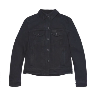 Indian Motorcycle Women's Alex Denim Jacket, Black 2833364 | eBay