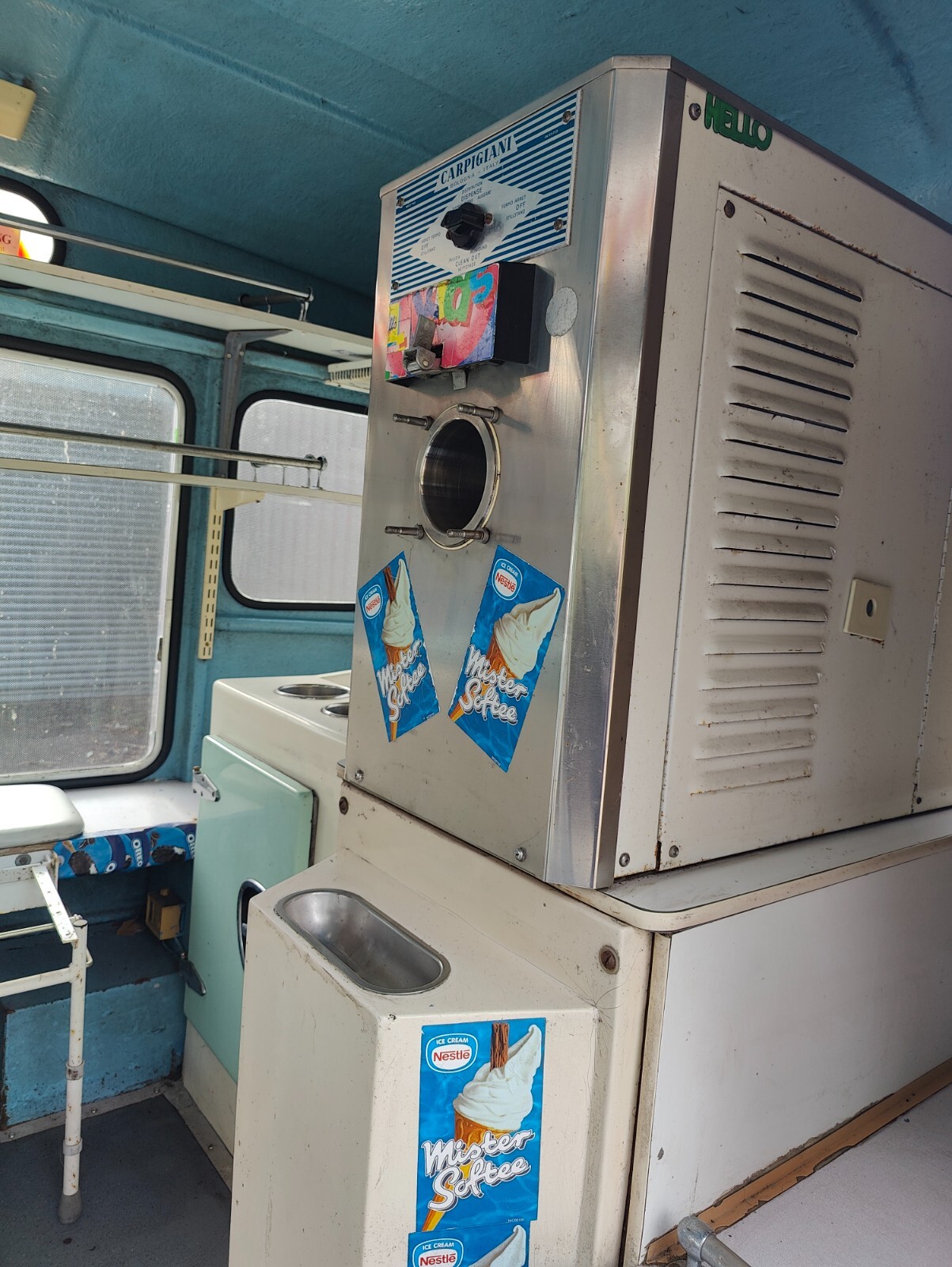 Bedford CF soft ice cream van Vintage carpigiani machine ULEZ EXEMPT eBay