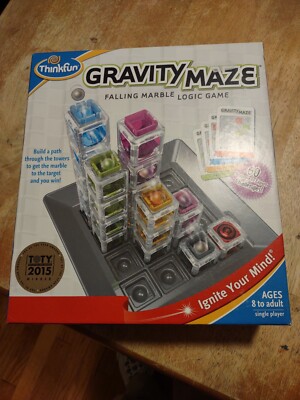 ThinkFun Gravity Maze Marble Run Brain Game and STEM Toy for Boys and Girls.   