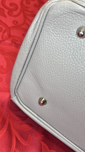 Damen Große Handtasche Grau Echt Leder Guterhaltene Zustand - Bild 15 von 24
