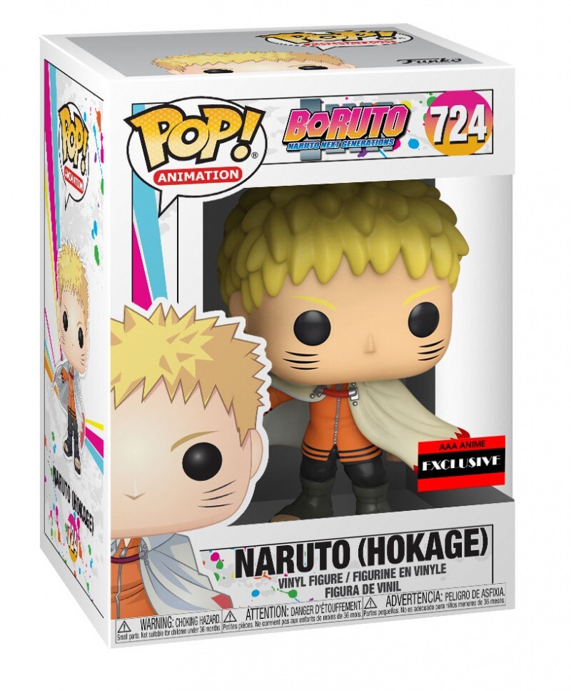 Funko Pop Boruto Naruto Uzumaki Hokage Figure w/ Protector (AAA