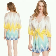 NWT Guess by Marciano Multicolor graphic dot pattern Trippy Dot Dress size S