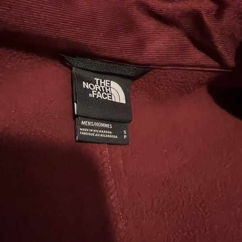 Men's The North Face Cordovan Dark Heather Red Maroon Apex Bionic Jacket Small - Picture 10 of 16