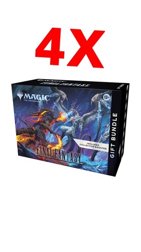 MTG Magic Final Fantasy Bundle Gift Collector’s Edition 4X Bulk Lot Pre Order