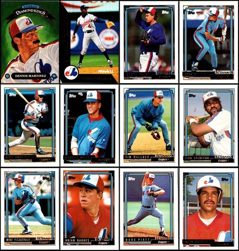 1992 Montreal Expos (95) Card Lot - RARE LOT – ACT FAST!