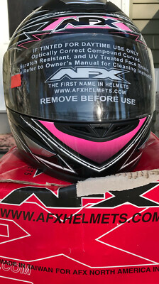 New AFX FX-95 motorcycle helmet, tinted, large | eBay New AFX FX-95 motorcycle helmet, tinted, large | eBay
