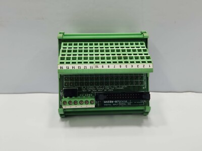 ALSTOM MAE 00-07 DIGITAL INPUT TERMINATION PANEL PCB MODULE