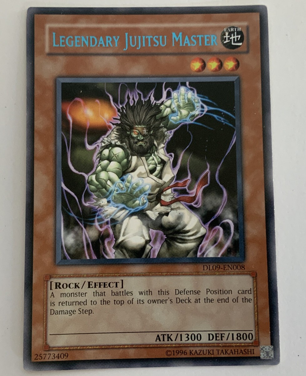 YuGiOh Legendary Jujitsu Master DL09-EN008 (Blue) Duelist League Card NEW |  eBay