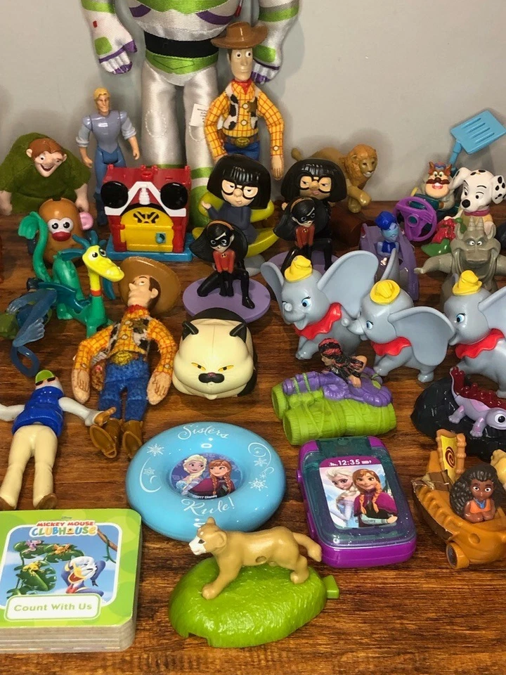 Massive Disney Toy Lot 70+ Figurines, Cake Toppers, McDonalds And Rare Vintage - Image 4 of 4