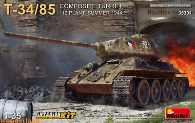 MiniArt 35301 1/35 T-34-85 Composite Turret. 112 Plant. Summer 1944 w/Interior
