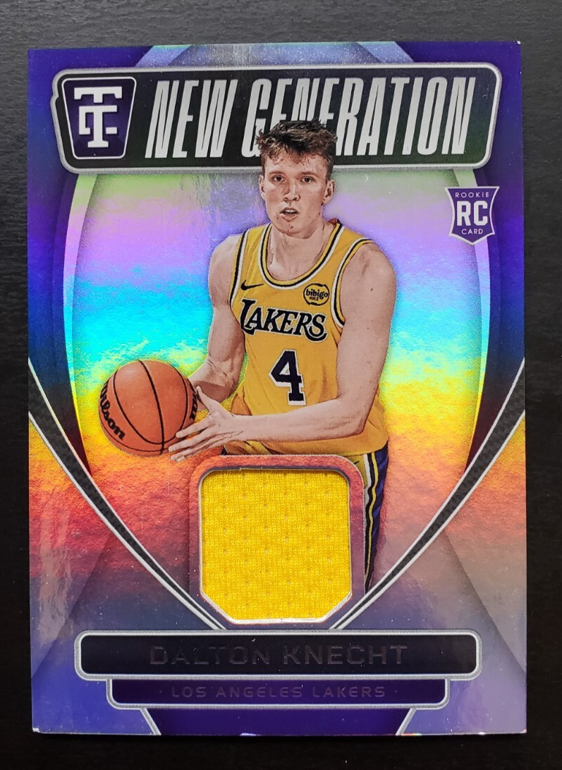 2024-25 Panini Totally Certified Dalton Knecht New Generation RC