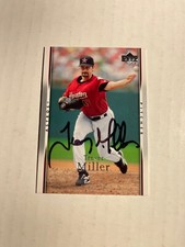 Houston Astros TREVER MILLER Signed Card