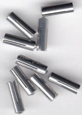 SILVER Dart Flight Protectors: 3 per set