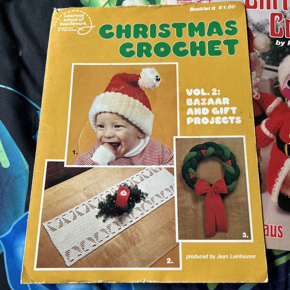 American School of Needlework CHRISTMAS CROCHET & SANTA’S SAMPLER BOOKLETS 77-82 - Image 3 of 4