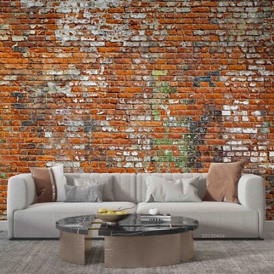 3D Brick Wall Building Patterns Wallpaper Wall Murals Removable Wallpaper 4