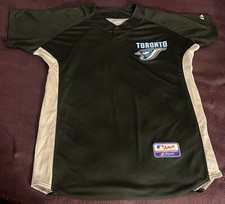 Team Issued #61 Toronto Blue Jays Majestic Cool Base Batting Practice Jersey 46