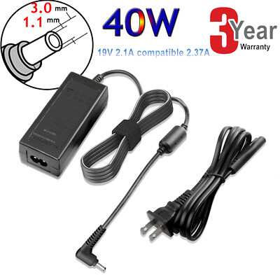 40W AC Power Cord Charger For ACER Chromebook 15 CB3-532-C47C NX.GHJAA.002 2.37A