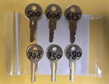 6 Liberty Safe Dial Key Fits Most S & G Locks SGR615 + 728 + 780 + 750+ 500+ 606