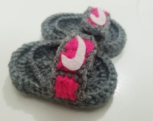 crochet baby shoes nike