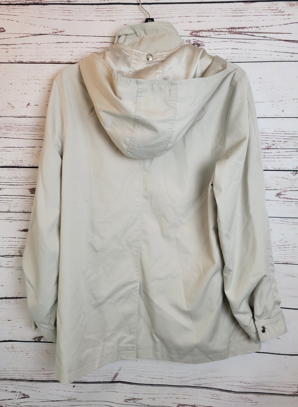 Pendleton Tan Full Zip Removable Hood Windbreaker… - image 5