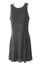 BANANA REPUBLIC BLACK FIT & FLARE  DRESS, SIZE 2