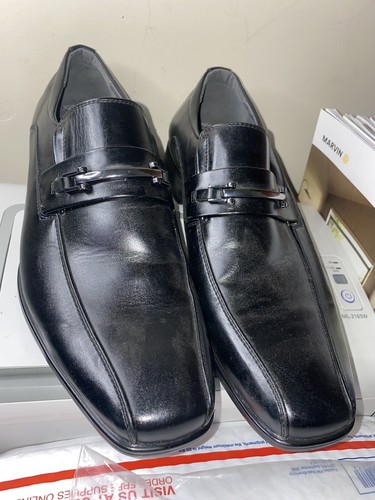 APT.9 Men's black dress shoes with 