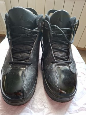 Nike Air Jordan Dub Zero Triple Black Mens Size 9  Shoes Sneakers Mann Herren