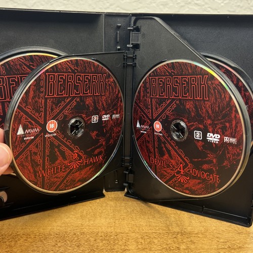 BERSERK Complete Collection Box Of War DVD 6 Disc Set - Picture 5 of 15