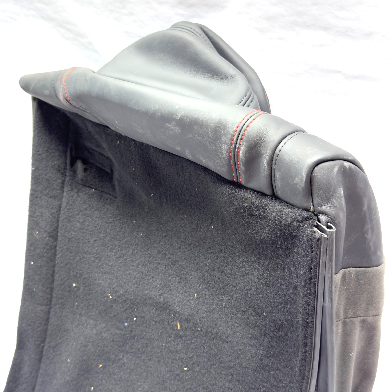 OEM 2014 - 2020 Maserati M157 Ghibli Rear Right Upper Seat Cushion Cover Black
