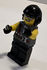 Lego Viper Dino Attack Mini Figure 7298 7477 torso din004 retired rare (P12)