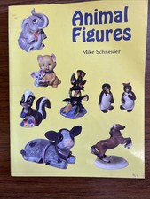 Vintage ANIMAL FIGURES Book By Mike Schneider Price Guide Porcelain