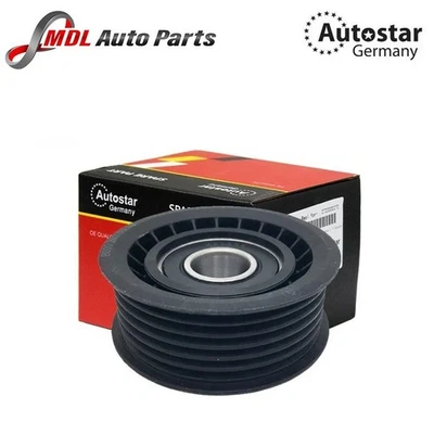 AUX BELT IDLER PULLEY FITS MERCEDES GUIDE DEFLECTION 0002020019 0002020919 - Image 1 of 4